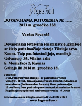 Dovanų kuponas